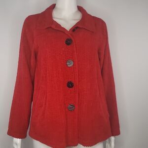 Phoenix Red Corduroy Jacket